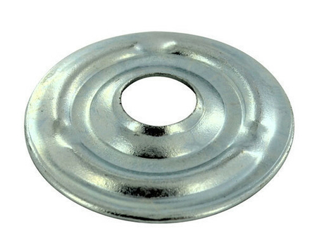 Rosace plate superchromatée diam.25mm sous coque de 10 pièces - Gedimat.fr
