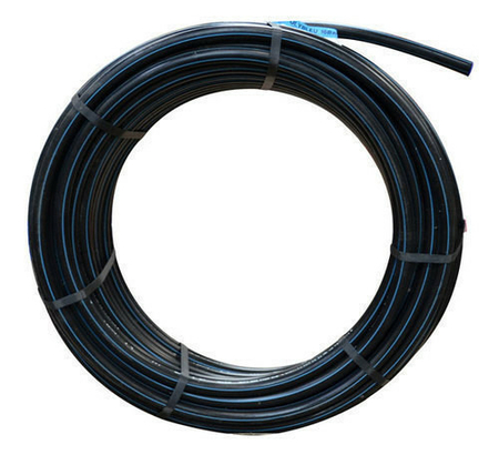 Tuyau polyéthylène bande bleue diam.20mm en couronne de 10m - Gedimat.fr