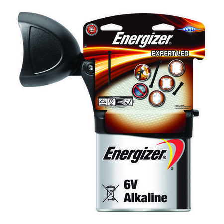 Phare aluminium ENERGIZER LED EXPERT LED avec une pile LR820 - 400/125 lumens - Gedimat.fr