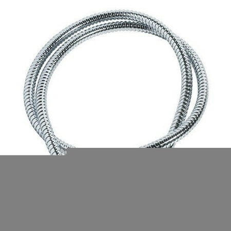 Flexible de douche simple agraphe long.1,50m finition chromée sous coque - Gedimat.fr