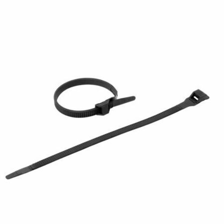 Collier de serrage pour câblage électrique coloris noir larg.6mm long.180mm en sachet de 10 pièces - Gedimat.fr