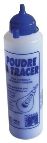 Poudre  tracer blanche - 400gr - Gedimat.fr