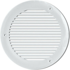 Grille plastique rondes en applique diam.103mm - Gedimat.fr