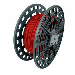 Câble unipolaire rigide HO7V-R 6mm² rouge - vendu à la coupe au ml - Gedimat.fr