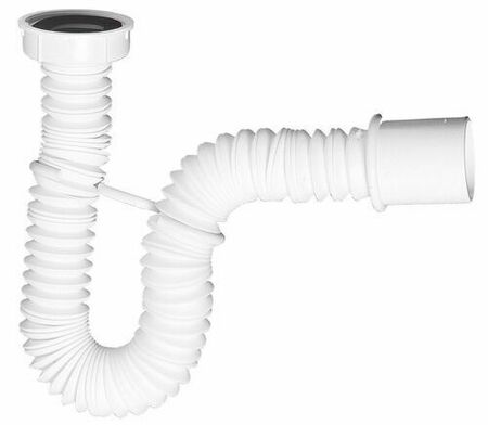 Raccordeon pour évacuation extensible diam.33mm - Gedimat.fr