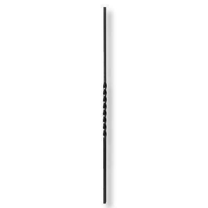 Barreau D11 en acier noir section 12x12mm long.90cm - Gedimat.fr