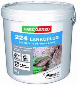 Mortier de colmatage 224 LANKO PLUG - seau de 5kg - Gedimat.fr