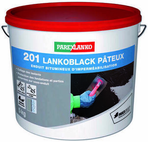 Enduit bitumeux 201 LANKOBLACK PATEUX t - seau de 5kg - Gedimat.fr