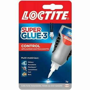Colle SUPERGLUE 3 control liquide - blister de 3g - Gedimat.fr