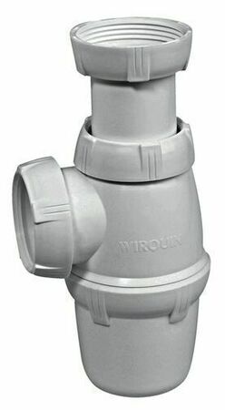 Siphon d'évier réglable gamme BASIC - Gedimat.fr