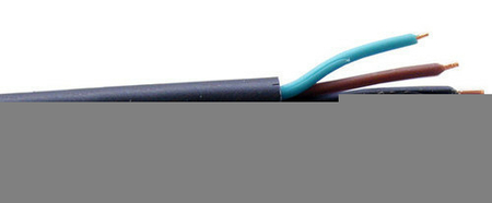Câble électrique rigide R2V 5G1,5mm² coloris noir vendu à la coupe au ml - Gedimat.fr