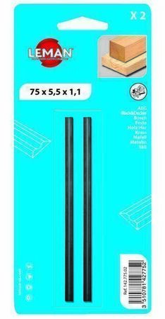 Carte de 2 fers jetables HM 80x5.5x1.1 - Gedimat.fr