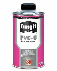 Colle PVC U rigide eau non potable - boite de 1kg - Gedimat.fr