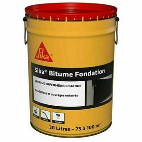 Bitume fondation noir - ft de 30l - Gedimat.fr