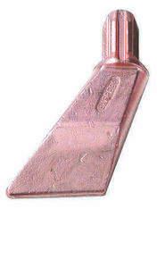 Panne standard en cuivre pour fer de couvreur - 45x5mm - Gedimat.fr