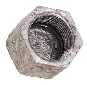 Bouchon acier galvanis hexagonal 6 pans femelle rf.300 diam.33x42mm en vrac 1 pice - Gedimat.fr