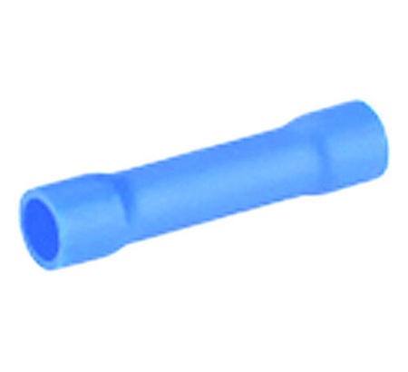Manchon électrique à sertir femelle pré-isolé section 1,5 à 2,5mm² coloris bleu 10 pièces - Gedimat.fr
