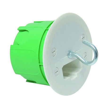 Boîte à encastrer point de centre pour cloison creuse pour luminaire diam.65mm avec couvercle et fiche DCL sous film 1 pièce - Gedimat.fr