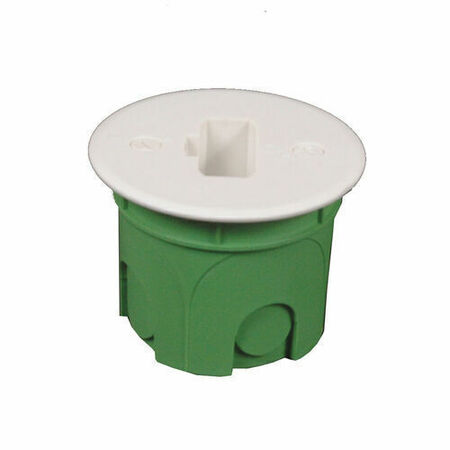 Boîte luminaire pour maçonnerie applique équipée d'une fiche DCL diam.40mm sous film 1 pièce - Gedimat.fr