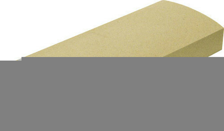 Lisse gamme OCEANE plate 25 long.49.5cm larg.24,5cm ép.8cm pour balustrades ROYAN coloris blanc - Gedimat.fr
