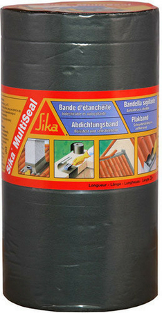 Bande d'étanchéité autocollante MULTISEAL largeur 20cm rouleau de 10m gris - Gedimat.fr