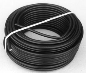 Câble électrique H07RNF section 3G1,5mm² coloris noir vendu à la coupe au ml - Gedimat.fr