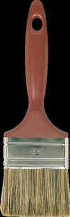 Brosse plate spciale vernis lasure et traitement bois larg.6,5cm - Gedimat.fr