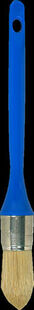 Brosse  rechampir mlange soies fibres synthtiques spcial acryl manche polypropylne n6 diam.29mm - Gedimat.fr