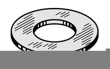 Rondelle plate galvanisée diam.16x7x1 - boite de 100 pièces - Gedimat.fr