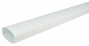 Tube de descente extrud PVC ovation blanc - 90x56cm 4m - Gedimat.fr