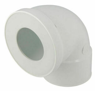 Pipe de WC PVC courte femelle 90 joint 85/107 - D100 - Gedimat.fr