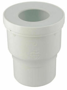 Pipe de WC PVC sortie droite joint 85/107 - D100 - Gedimat.fr
