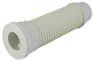 Pipe de WC PVC simple - D100/93 400mm - Gedimat.fr