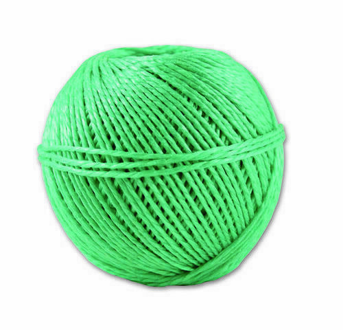 Ficelle polypropylène verte D1.6mm L.90m - pelote de 100g 