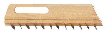 Chemin de fer rond denté - 30x2cm - Gedimat.fr