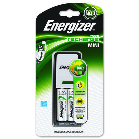 CHARGEUR POUR 2AA/AAA + 2AA 2000MAH ENERGIZER - Gedimat.fr