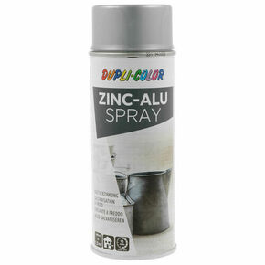 Peinture zinc alu 300c - bombe de 400 ml - Gedimat.fr