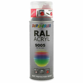 Peinture RAL-ACRYL - bombe de 400 ml - noir profond mat - Gedimat.fr