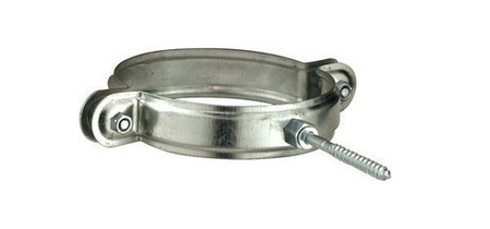 Collier  pointe galvanis DUALIS FLEXCONDENS pour chaudires gaz ou fioul diam.125mm - Gedimat.fr