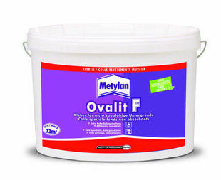 Colle acrylique OVALIT F spciale fonds non absorbants - pot de 18kg - Gedimat.fr
