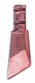 Panne droite en cuivre pour fer de couvreur - 45x3mm - Gedimat.fr