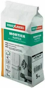 Mortier RAPIDE 155 - sac de 5kg - Gedimat.fr