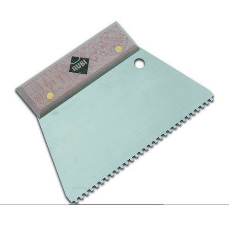 Spatule peigne triangulaire 18 cm 6 x 6 mm - Gedimat.fr