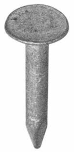 Pointe  shingle acier galvanis 3 x 20 mm - blister de 1 kg - Gedimat.fr