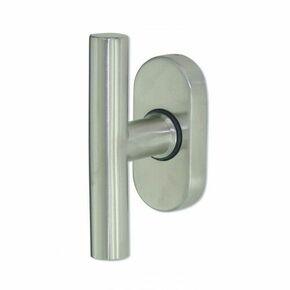 Bouton de fentre rond inox mat - Gedimat.fr