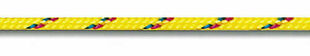 Tresse polyamide jaune/rose D3mm bobine de 200m - Gedimat.fr