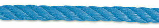 Corde torsade polypropylne bleue D12mm - bobine de 75m - Gedimat.fr