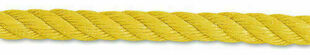 Corde torsade polypropylne jaune D8mm - bobine de 160m - Gedimat.fr