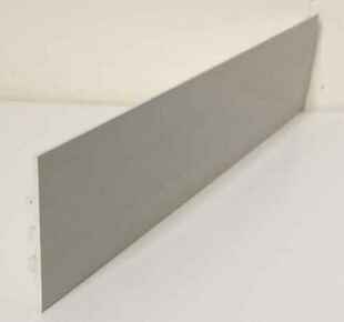 Joint de fractionnement PVC gris pour dallage béton, long.2.50m, haut.50mm, ep.8mm - Gedimat.fr
