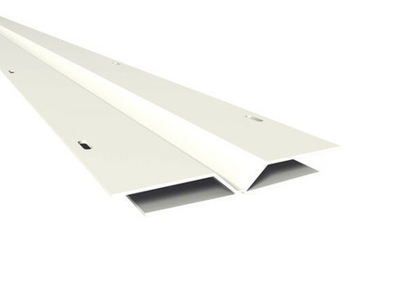 Profilé de finition pliable en H PVC NICOLL BELRIV long.4m coloris blanc - Gedimat.fr